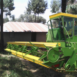combine harvester, Kigethi, wheat, Kiago, OlKalou